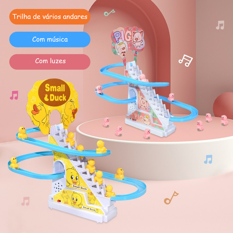 Escalada de Patinhos - brinquedo interativo - Loja Uau Express