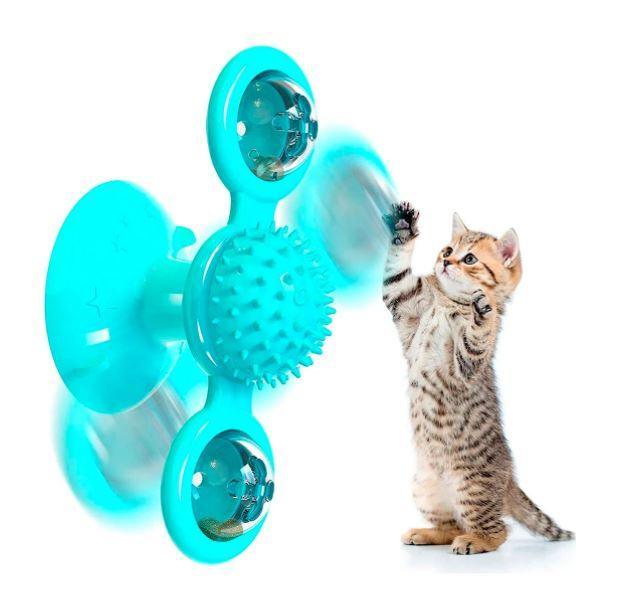 Brinquedo para Gatos Interativo Giratório - Loja Uau Express