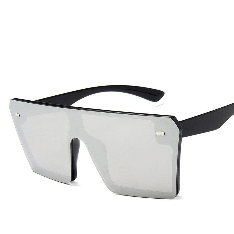 SunderSun - Óculos de Sol Vintage Quadrado moda Flat Top Uv400